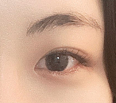 ตาดูเป็นธรรมชาติและสวยㅎㅎ