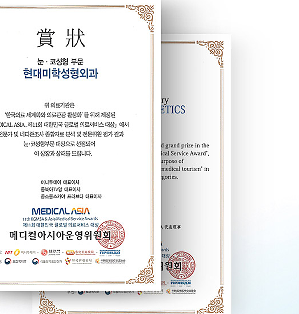 ใบประกาศรางวัล Medical Asia Grand Prize — H-Mihak Thailand